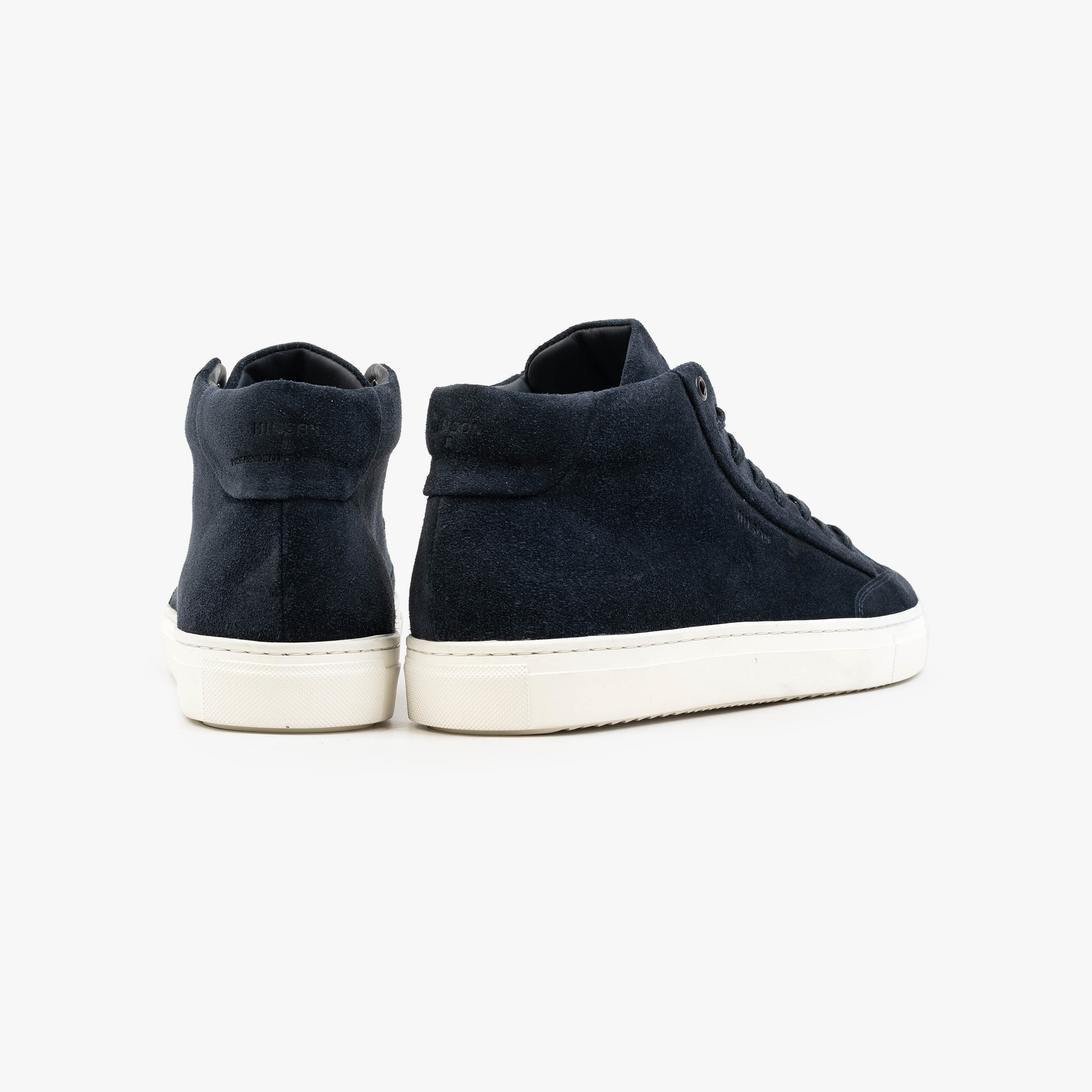 Malton Classic High Top Navy Suede