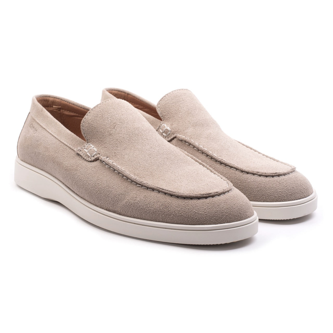 CAVE LOAFER MOC Sesamo Velours - ALPINA BRANDS
