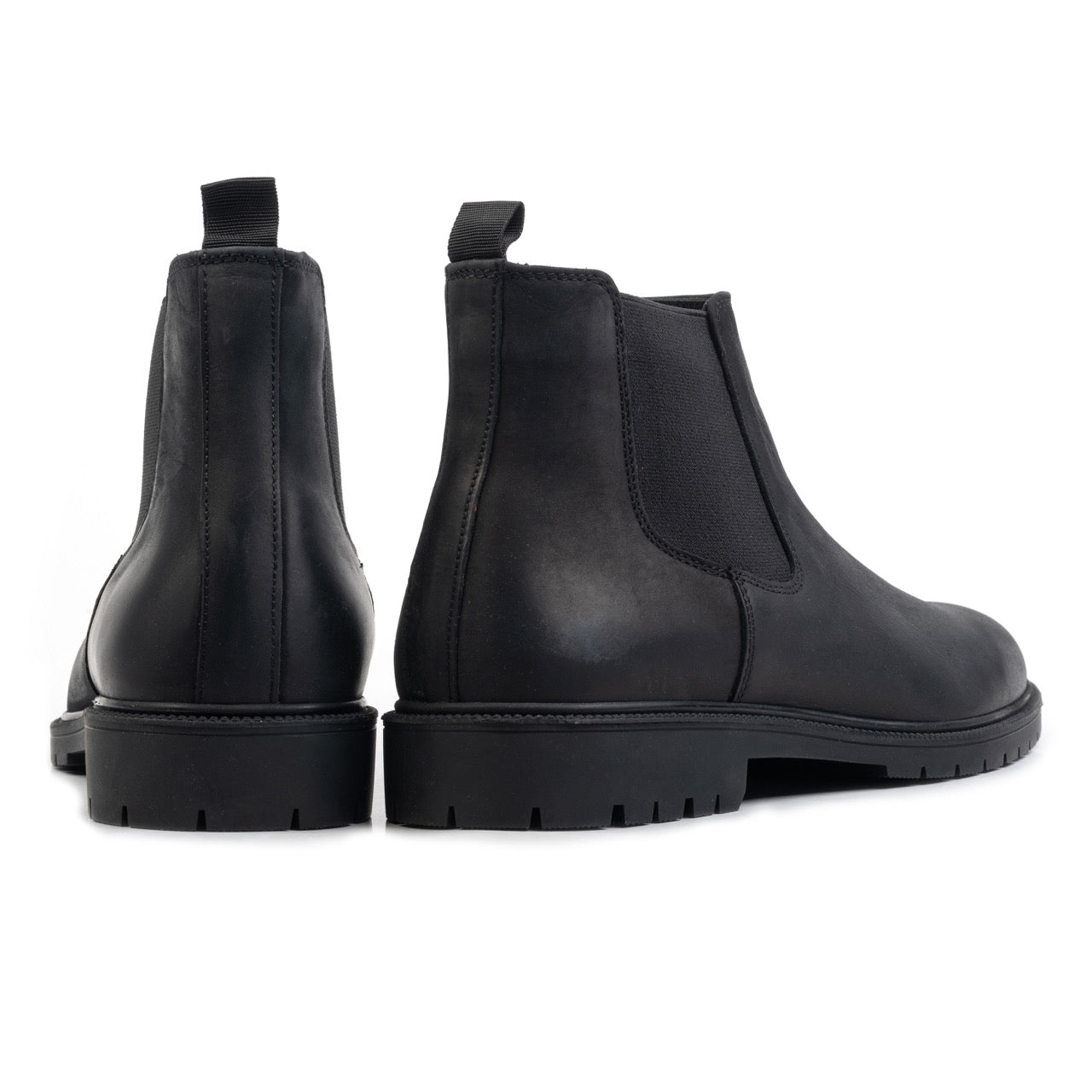 ADAM CHELSEA Black Wax Leather - ALPINA BRANDS