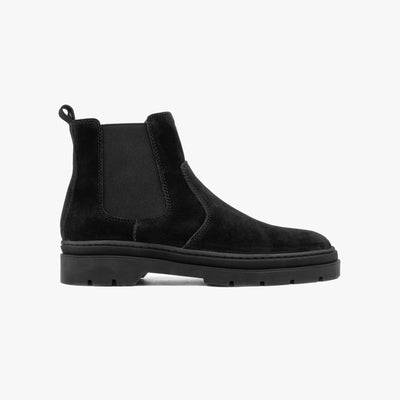 Hinson Elon Chelsea Black Suede
