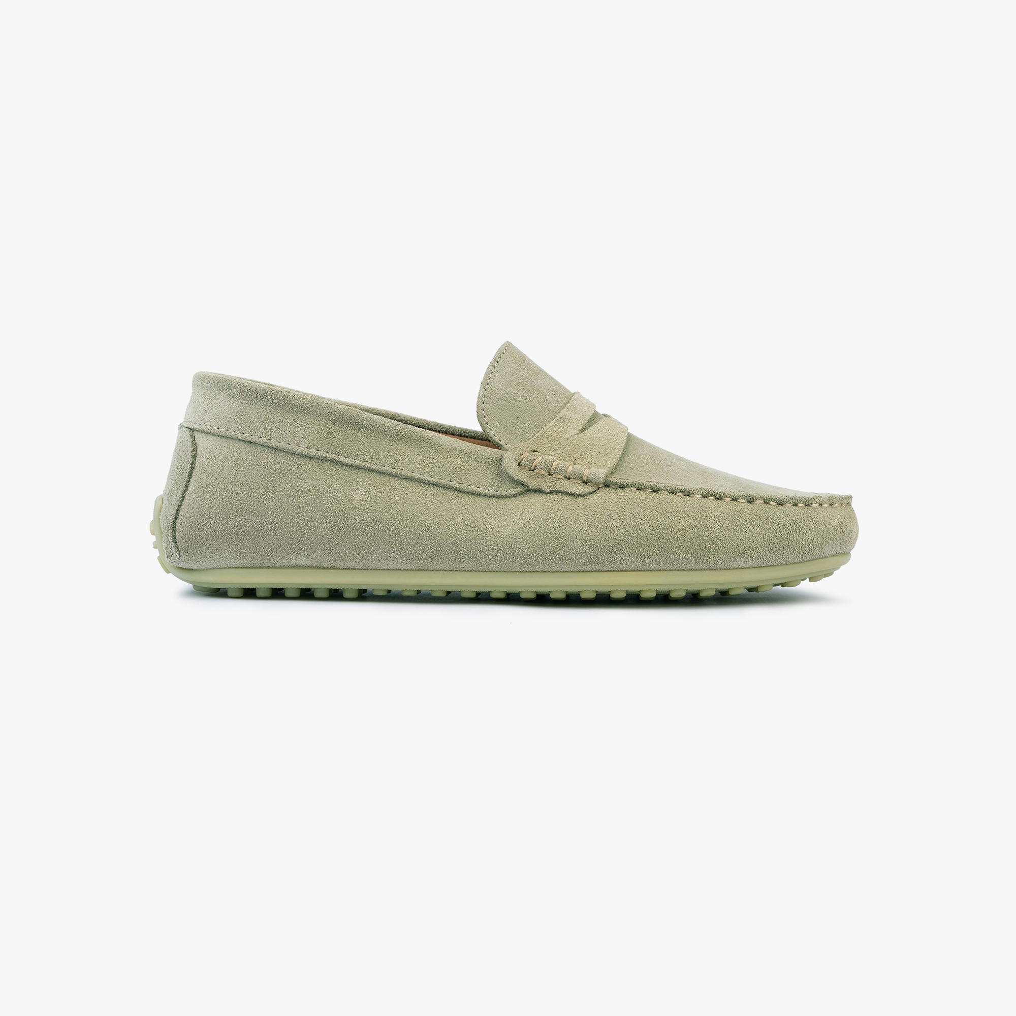 Bjorn Loafer Green Suede