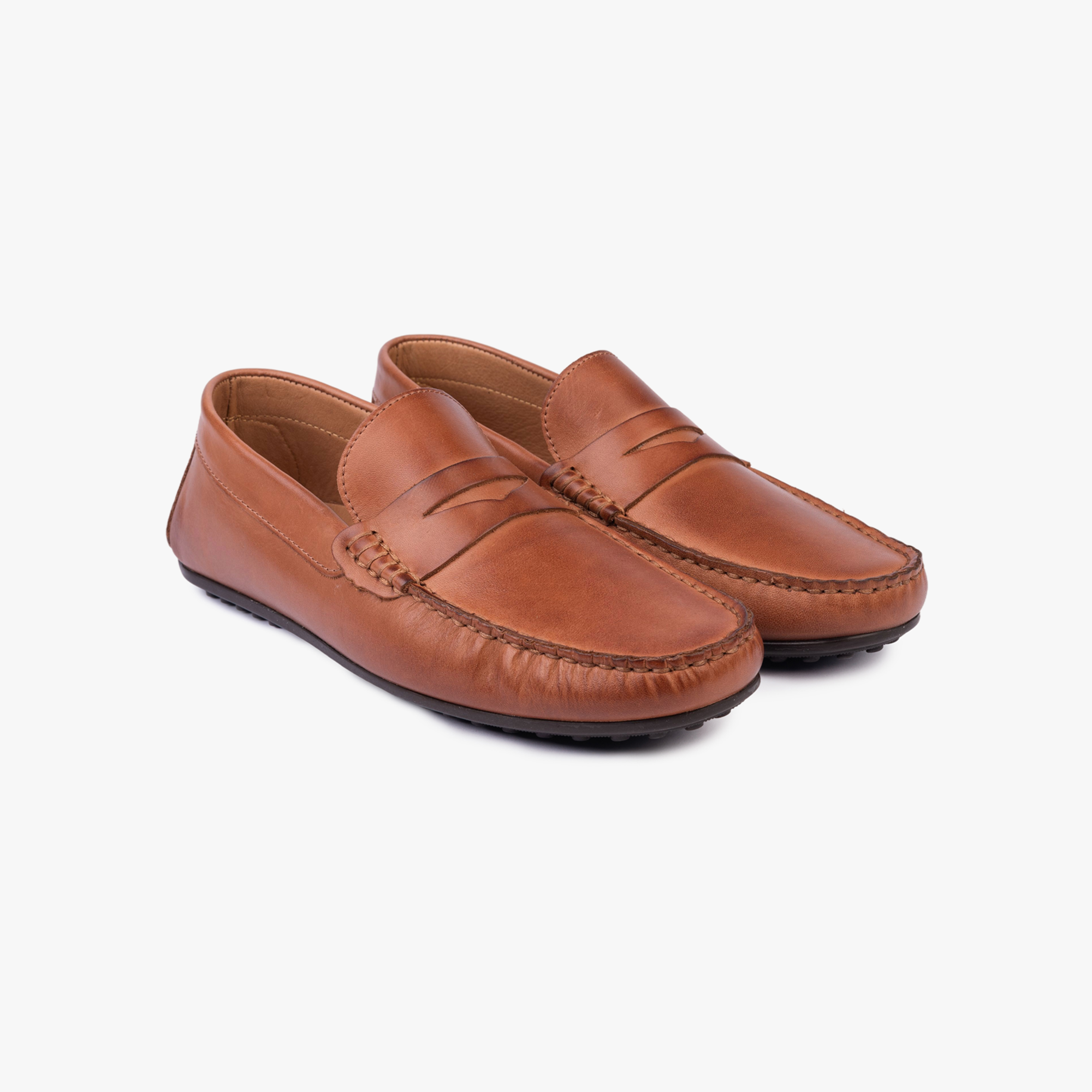 Bjorn loafer tan leer