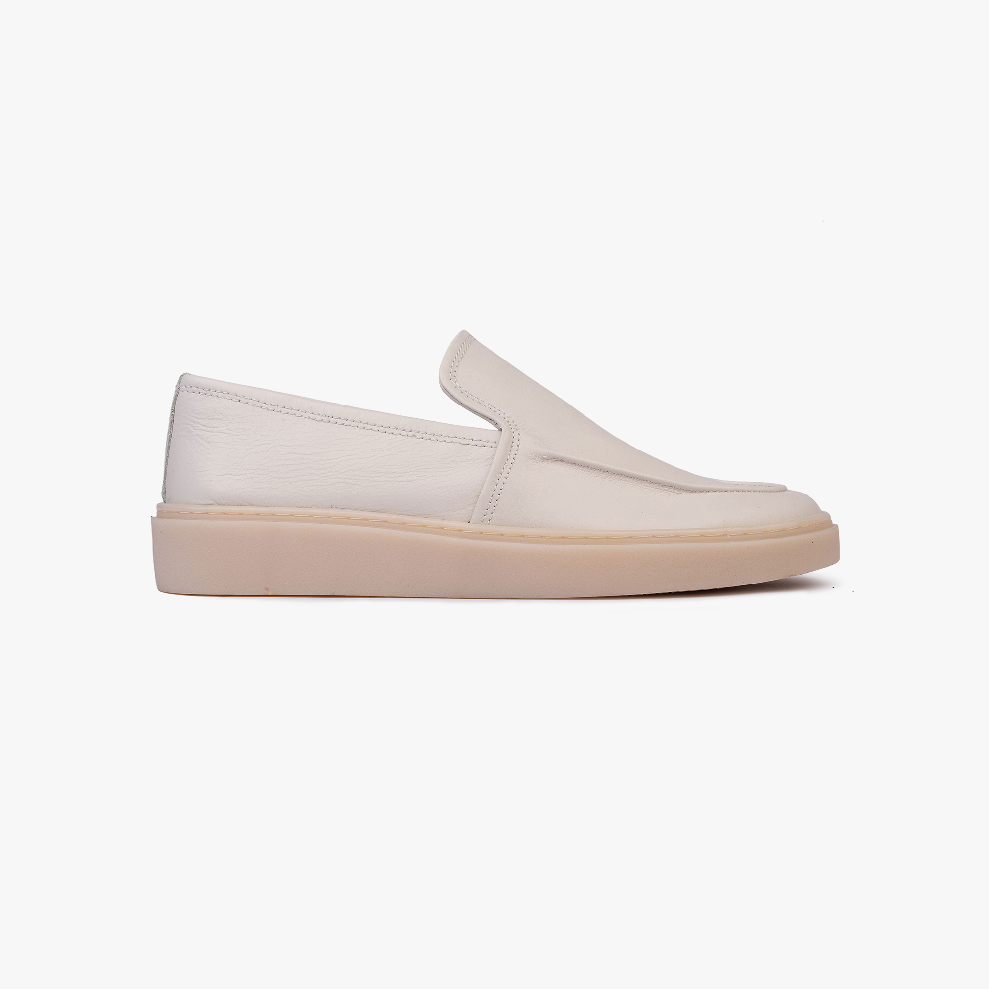 Mons Loafer Off White Leer