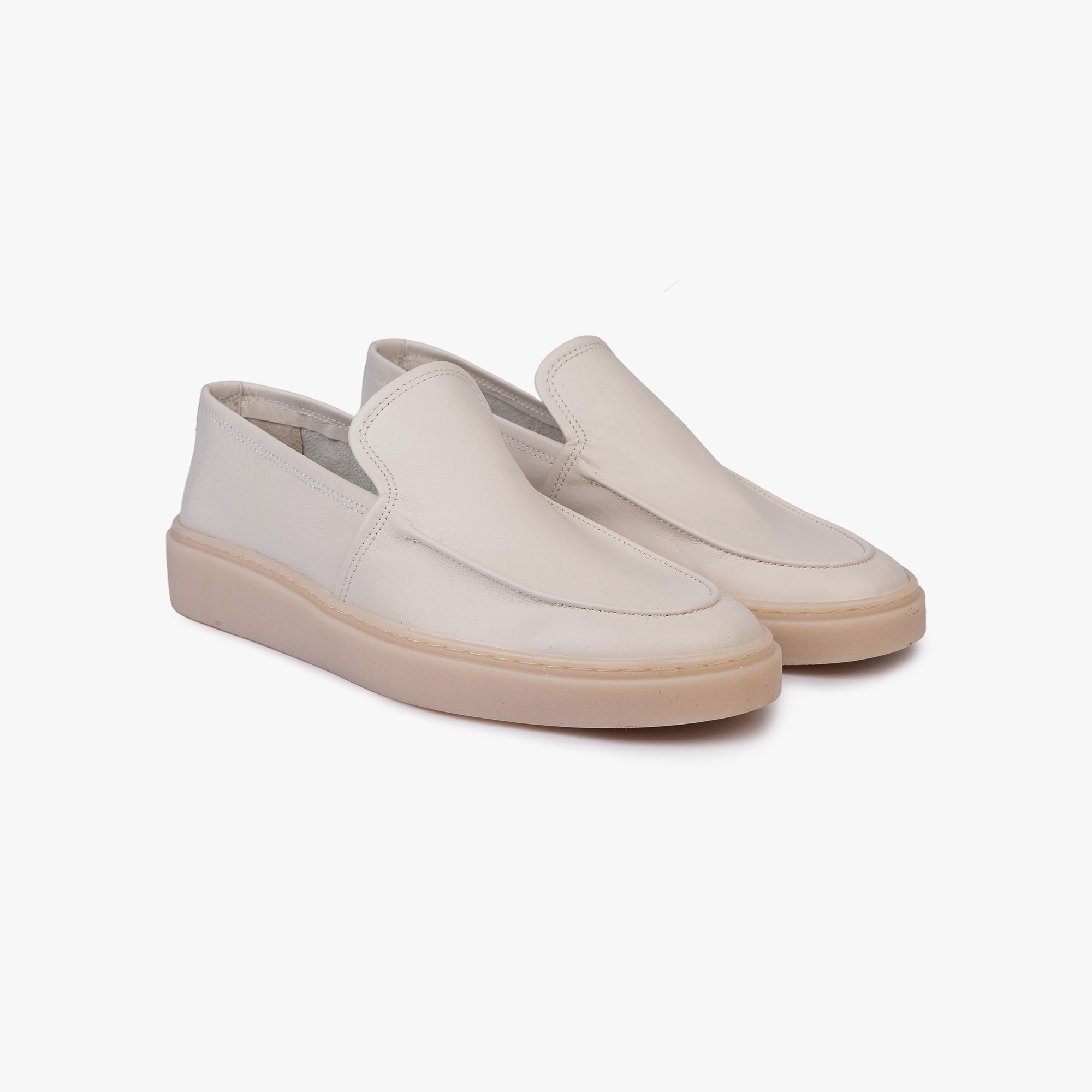 Mons Loafer Off White Leer
